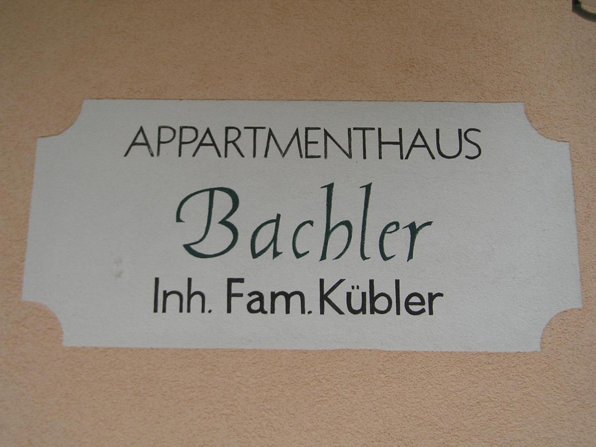 Appartmenthaus Bachler 외부 사진